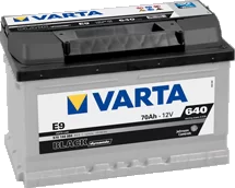 VARTA BLACK E9 70AH 640A