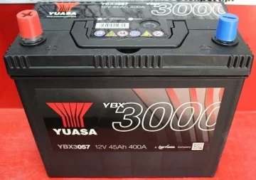 YUASA YBX3057 AKUMULATOR 45AH 400A L+