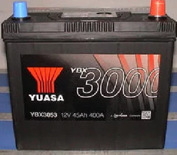 YUASA YBX3053 AKUMULATOR 45AH 400A P+