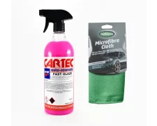 CARTEC FAST GLAZE PŁYNNY WOSK 1L+MIKROFIBRA