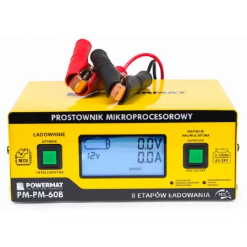 POWERMAT PROSTOWNIK PM-PM-60B 6/24V 0-10A