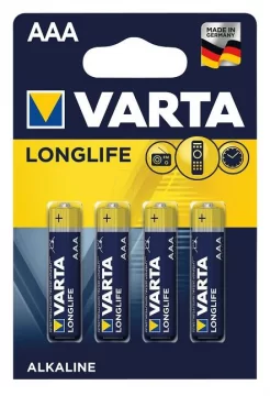 VARTA BATERIA LONGFLIFE LR03 AAA 4 SZT.