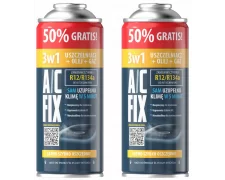 AC FIX CZYNNIK CHŁODNICZY KLIMATYZACJI 3W1 R134A GAZ OLEJ USZCZELNIACZ 470G X2