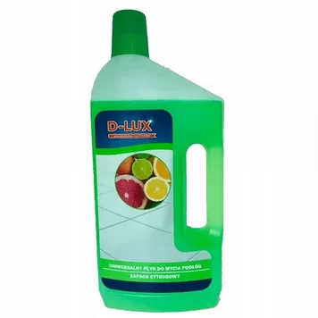 D-LUX PŁYN DO MYCIA PODŁÓG BEZ SMUG CYTRUSOWY