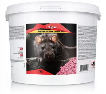 STRONG GRANULAT MOCNA WABIĄCA TRUTKA NA MYSZY SZCZURY BROMADIOLON