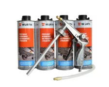 WURTH ZESTAW BARANEK CZARNY 1KGX4 + PISTOLET