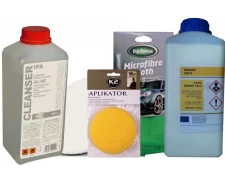 ZESTAW DO POLEROWANIA SZYB SZKŁA TLENEK CERU IPA DYSK