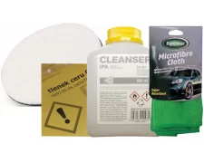 ZESTAW DO POLEROWANIA SZYB SZKŁA TLENEK CERU IPA DYSK