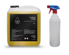 CLEANTECH CITRUS FOAM 5L + TENZI PUSTA BUTELKA 1L