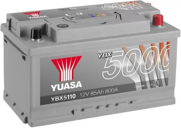 YUASA YBX5110 AKUMULATOR 85AH 800A P+