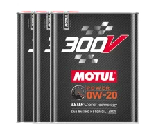 MOTUL 300V 0W20 POWER (HIGH RPM) 6L