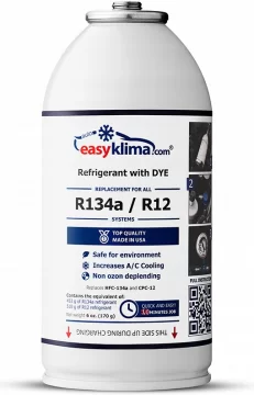 EASYKLIMA GAZ DO NABICIA KLIMATYZACJI W AUCIE Z R134A