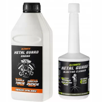 METAL GUARD ZESTAW – 500ML ENGINE + 200ML INJECTOR CLEANER