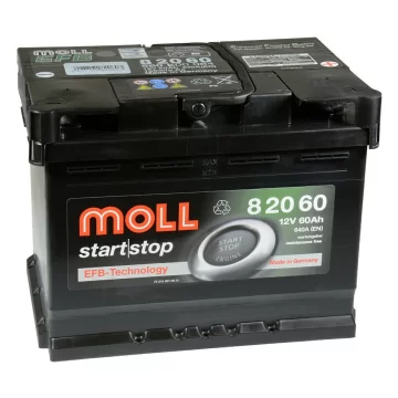 MOLL START/STOP EFB 12V 60Ah 640A
