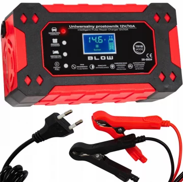 BLOW PROSTOWNIK 12V 10A Z FUNKCJĄ NAPRAWY AUTOMAT