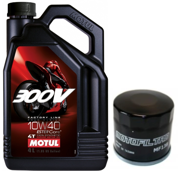 MOTUL 300V 4T 10W40 4L + FILTR