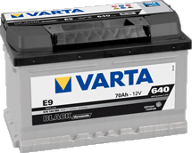 VARTA BLACK E9 70AH 640A