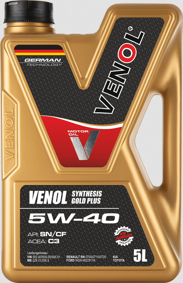VENOL 5W40 PREMIUM PLUS C3 5L