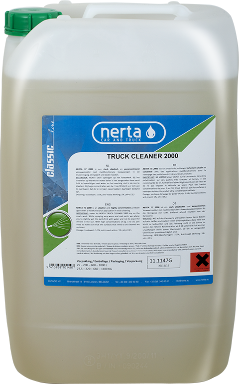 NERTA TRUCK CLEANER 2000 PIANA AKTYWNA 20L