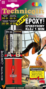 TECHNICQLL KLEJ BEZBARWNY EPOKSYDOWY 2X12ML