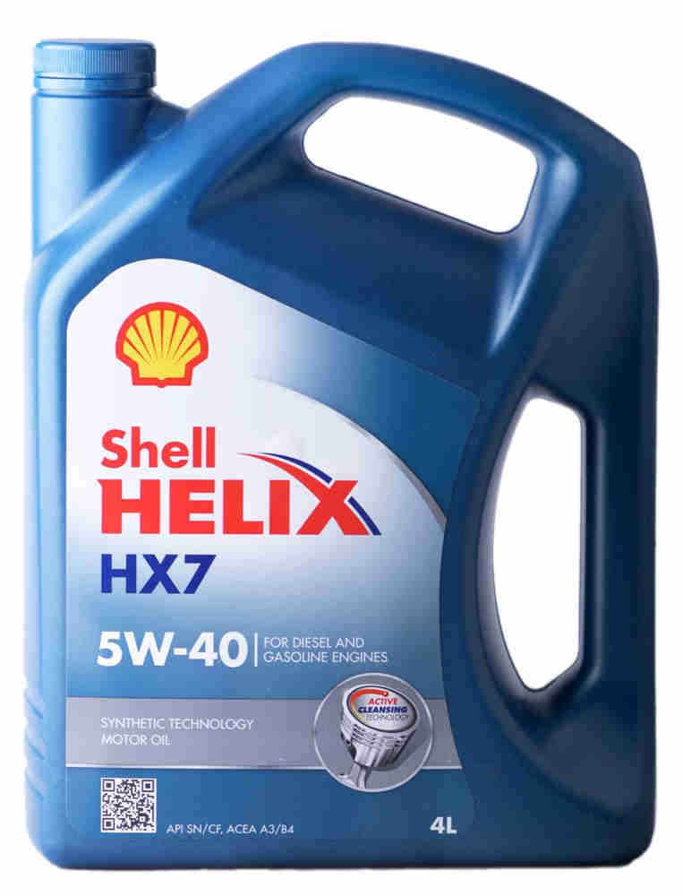 SHELL HELIX HX7 5W40 4L