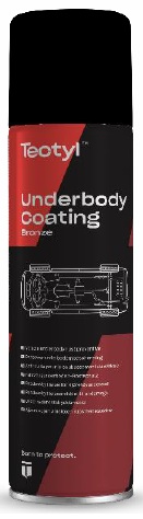 VALVOLINE TECTYL BODYSAFE UNDERBODY COATING BRĄZ 500ML