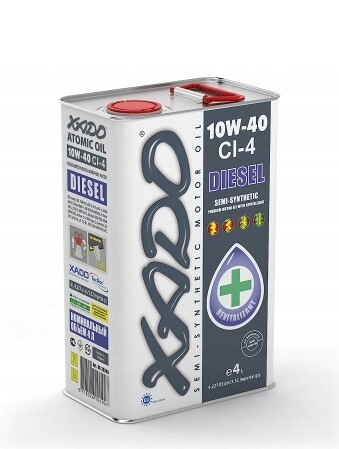 XADO ATOMIC OIL 10W40 CI-4 DIESEL 4L