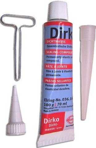 ELRING DIRKO MASA USZCZ. SILIKON CZARNY 70ML