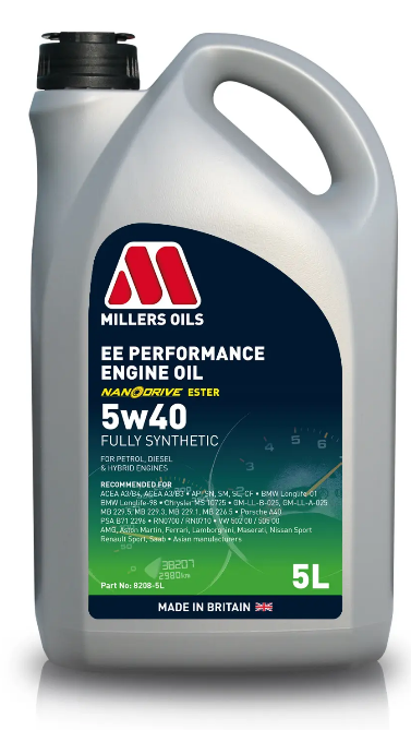 MILLERS EE PERFORMANCE 5W40 5L
