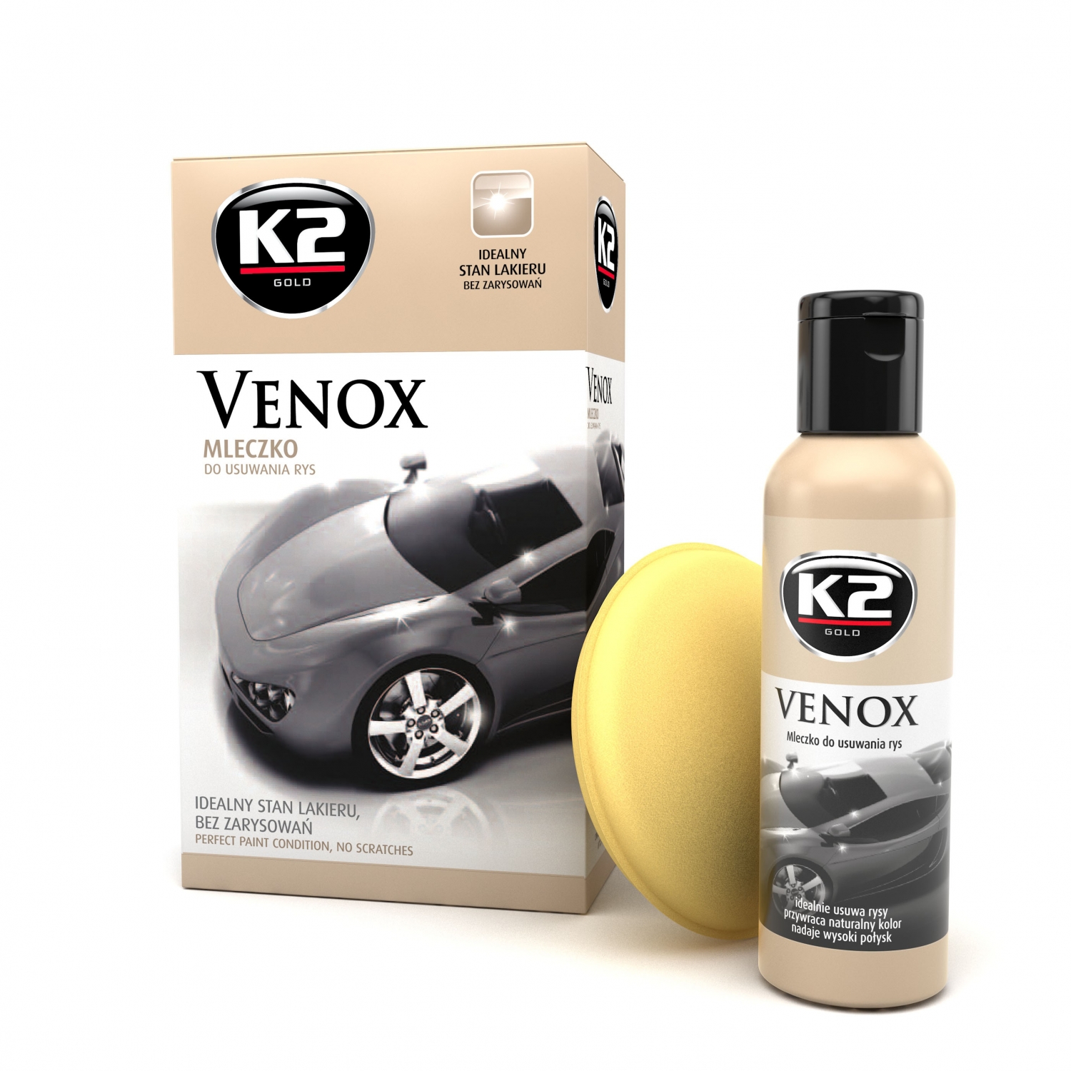 K2 VENOX MLECZKO DO USUWANIA RYS 180G + APLIKATOR