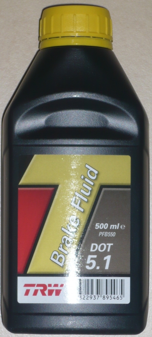 TRW DOT 5.1 0.5L PFB550 PLYN HAMULCOWY