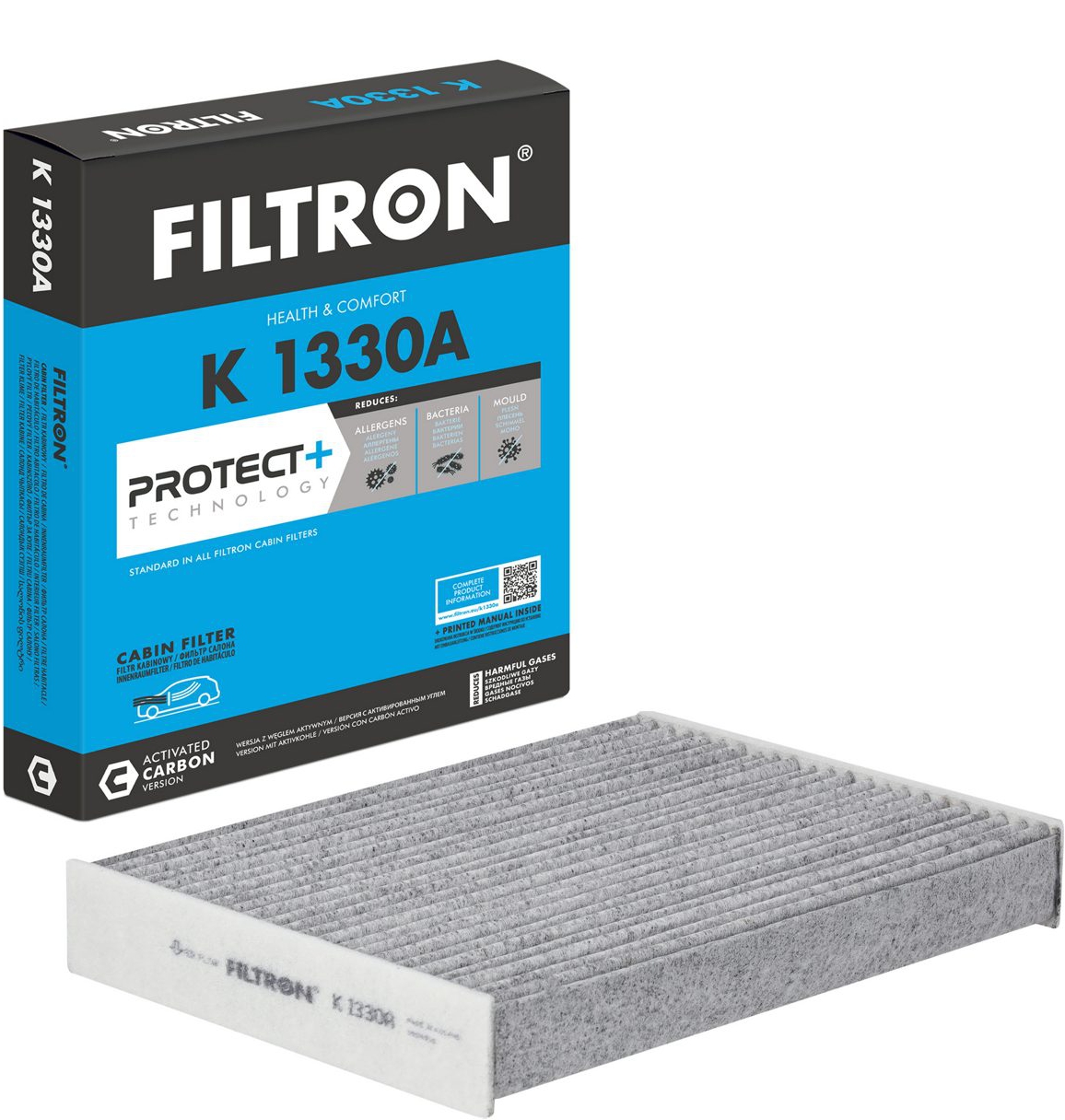 FILTRON K 1330A FILTR KABINOWY Z WĘGLEM