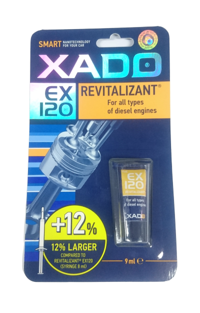 XADO EX120 DO SILNIKÓW DIESLA 9ML