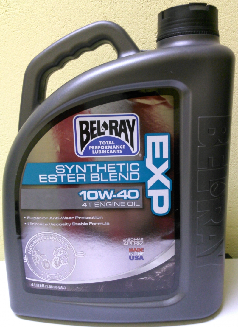 BEL-RAY EXP 10W40 4T 4L ESTER