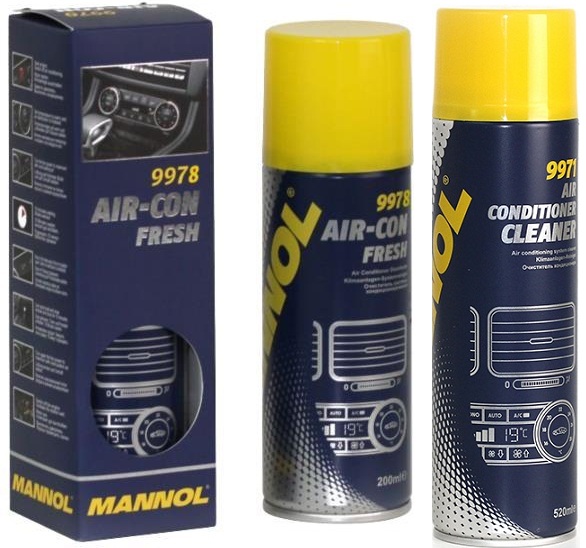 MANNOL ZESTAW DO ODGRZYBIANIA KLIMATYZACJI 9971 / 9978