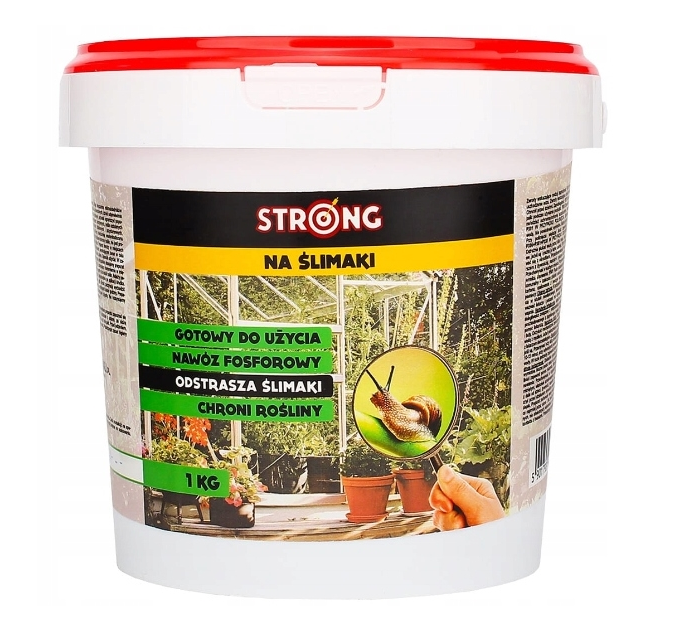 STRONG NAWÓZ ODSTRASZAJĄCY ŚLIMAKI 1KG