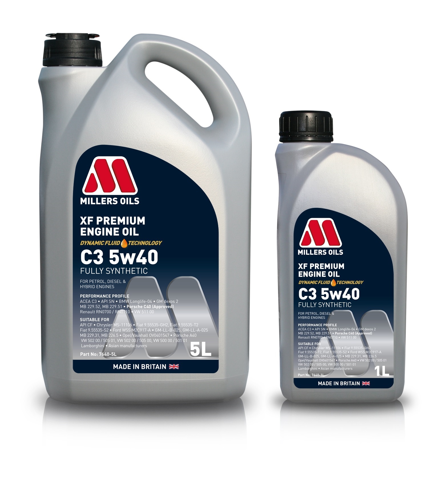 MILLERS OILS XF PREMIUM C3 5W40 6L