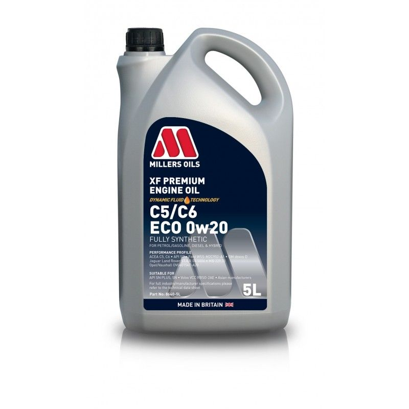 MILLERS XF PREMIUM C5/C6 ECO 0W20 5L