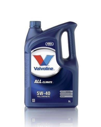 VALVOLINE ALL CLIMATE 5W40 5L