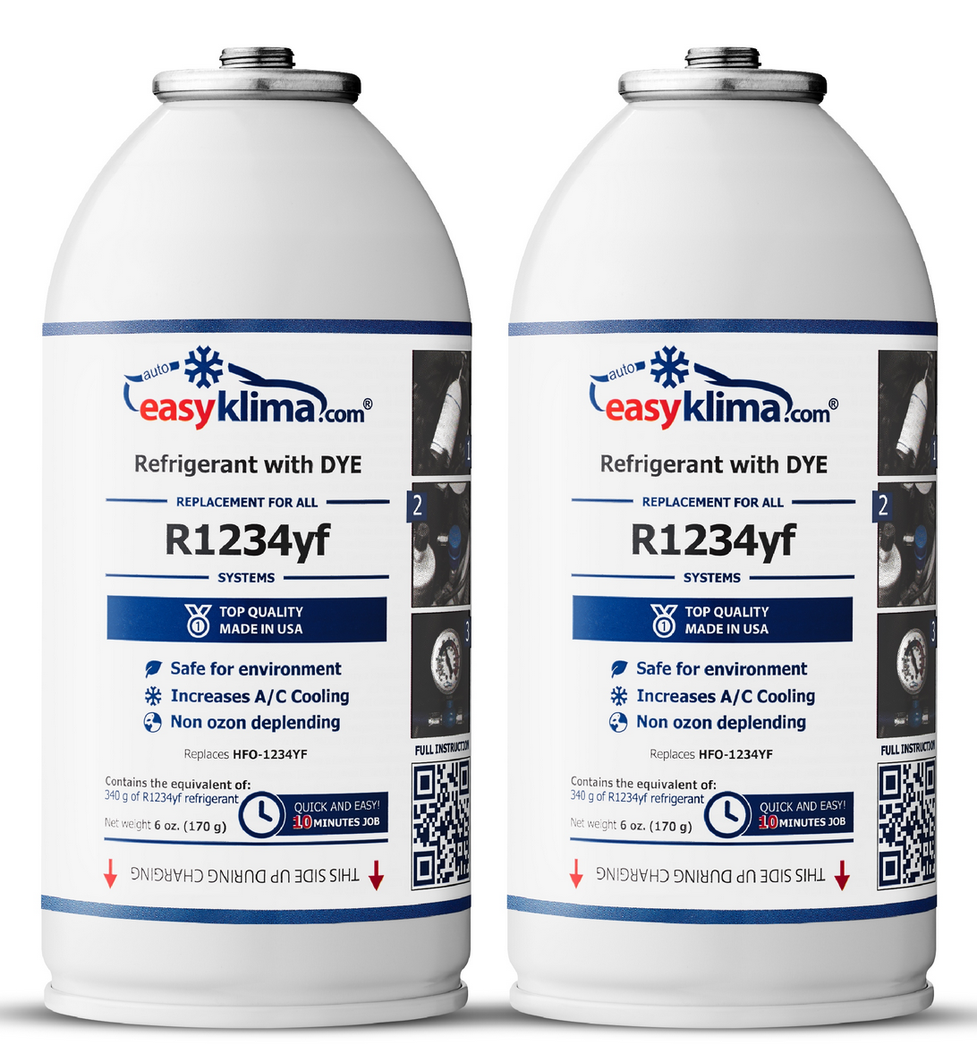 EASYKLIMA CZYNNIK CHŁODNICZY Z BARWNIKIEM DO R1234YF X2