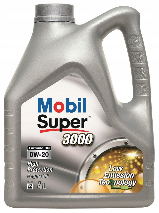 MOBIL SUPER 3000 FORMULA RN 0W20 4L