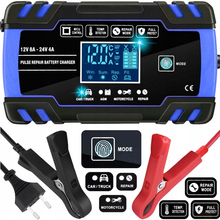 PROSTOWNIK AUTOMATYCZNY Z FUNKCJĄ NAPRAWY 12V 24V - Petrostar - Warszawa