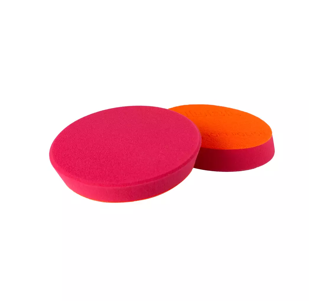 ADBL ROLLER PAD R-SOFT POLISH ŚREDNIO-MIĘKKI PAD POLERSKI CZERWONY 165/175MM